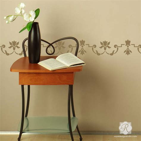 Border Stencils for Painting, Wall Border Stencils, Border Patterns