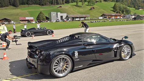 Pagani Huayra Roadster Vs Koenigsegg Agera X Youtube