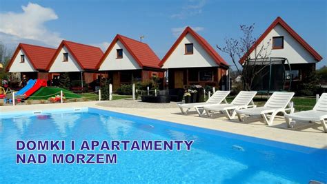 Domki I Apartamenty Z Basenem Nad Morzem Noclegi Sarbinowo