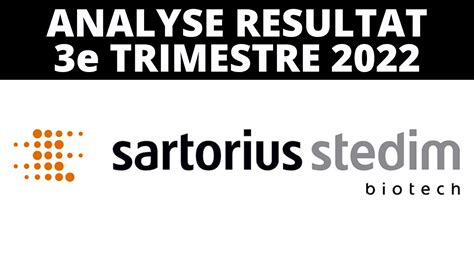 Sartorius Stedim Investir Maintenant Youtube