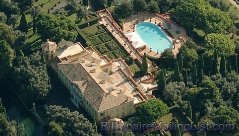 Air view of the Villa Leopolda on the French Riviera. | Yacht design, Villa, Mansions