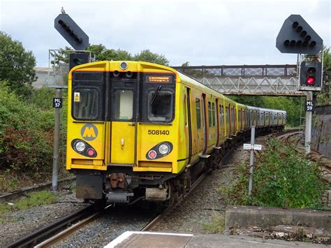 Merseyrail 508140 Bank Hall Merseyrail Class 508 508140 Flickr