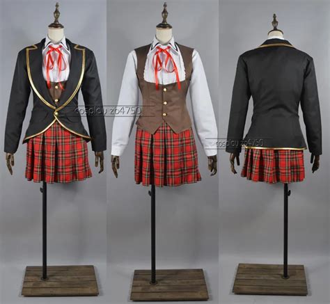 Anime! RWBY Ruby Weiss blake yang School Uniform Cosplay Costume For ...