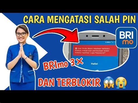 Cara Buka Blokir Brimo Salah Pin Kali Tanpa Ke Bank Terbaru