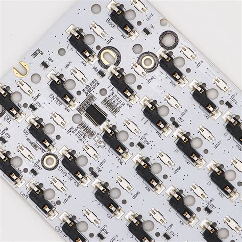 New Skyloong GK64S PCB Wired Platinum Motherboard Mechanical Keyboard Kit Hot Swap Bluetooth RGB