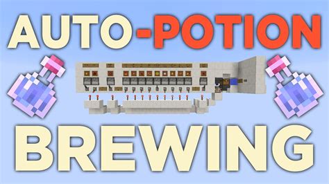 Minecraft Automatic Potion Brewer