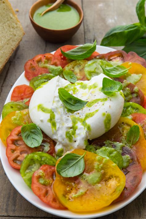 Tomate Burrata Et Pesto Au Basilic Florette Florette