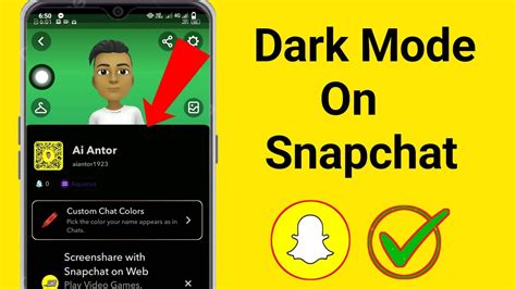 How To Get Dark Mode On Snapchat Iphone And Android Youtube