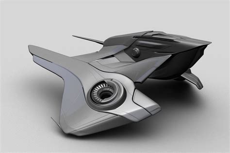 Sci Fi Spaceship 3D Model $129 - .ma .obj - Free3D