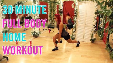 30 Minute KILLER FULL BODY Home Workout Cardio Strength Abs