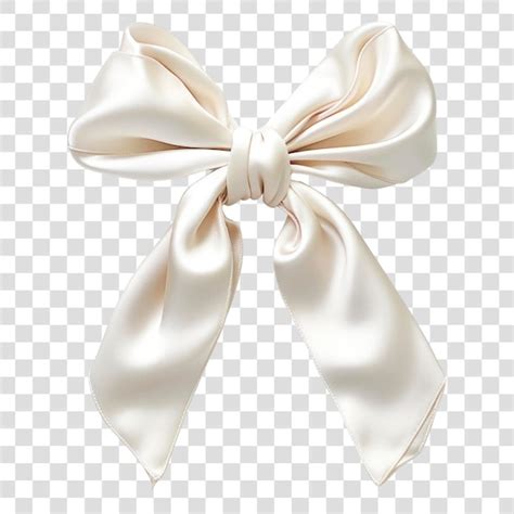 Elegant Satin Bow Decoration Premium AI Generated PSD