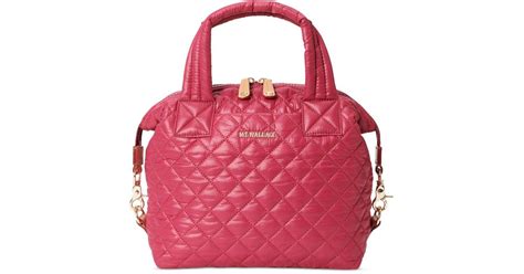 MZ Wallace Small Sutton Deluxe In Pink Lyst