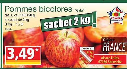 Promo Pommes Bicolores Gala Chez Norma Icatalogue Fr