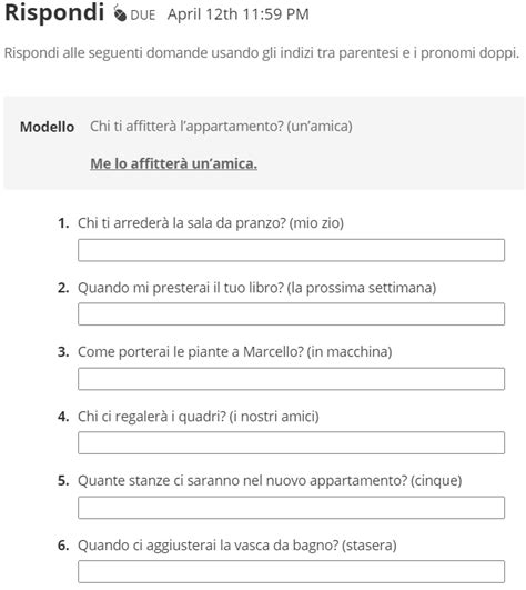 Rispondi Alle Seguenti Domande Usando Gli Indizi Tra Chegg