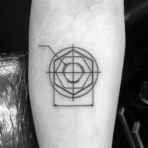 30 Engineering Tattoo Designs For Men Mechanical Ink Ideas