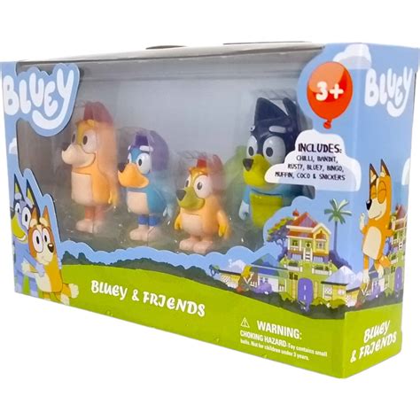 Bluey I Bingo Zestaw Figurek Z Bajki Szt Figurki Rodzinka Sklep