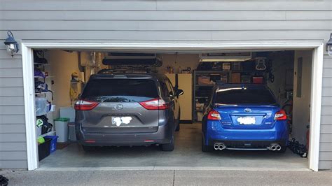 Actually got 2 cars in the 2 car garage. Success!! : r/WRX