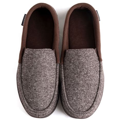 Rockdove Rockdove Mens Moc Slipper With Silvadur Anti Odor Fabric