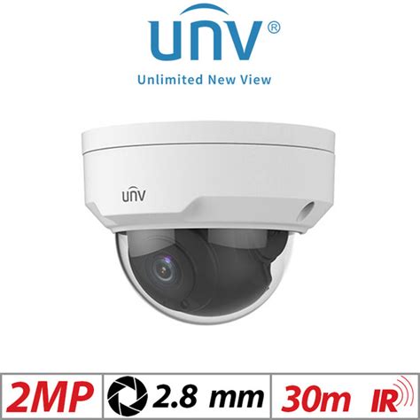 Uniview Mp Uniview Vandal Resistant Network Fixed Dome Cctv Ip Camera