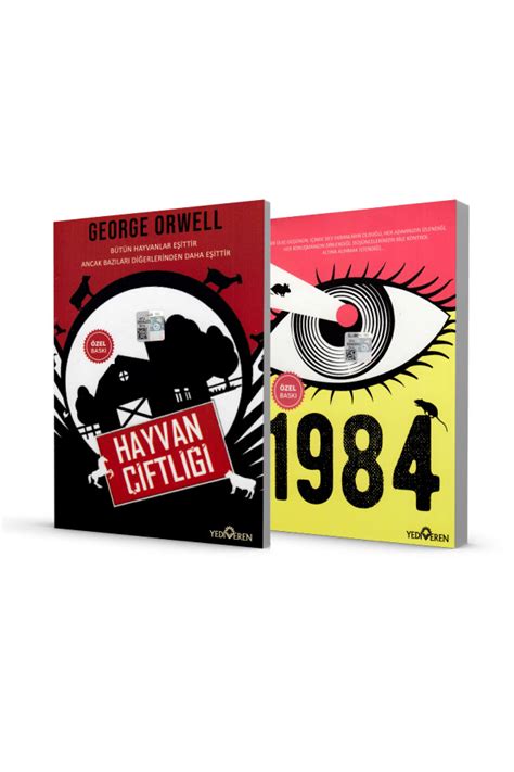 1984 ve Hayvan Çiftliği 2 Kitap Mutlaka Okunması Gereken Kitaplar