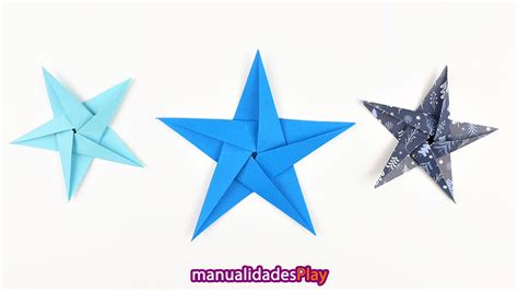 Cómo Hacer Estrellas De Papel 8 Ideas Paso A Paso Manualidades Play