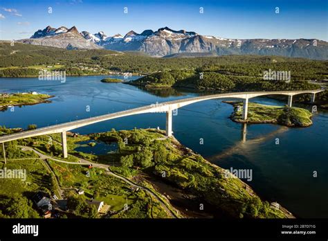 Whirlpools of the maelstrom of Saltstraumen, Nordland, Norway aerial ...