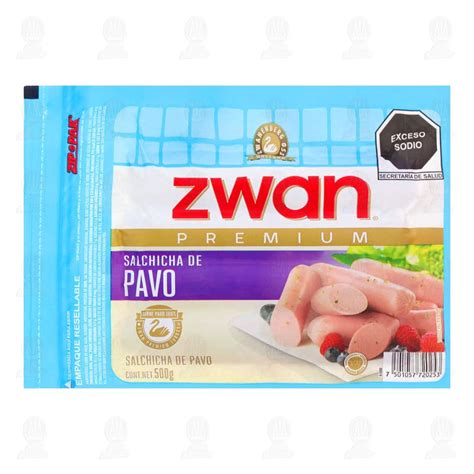 Salchichas Zwan Premium De Pavo Gr