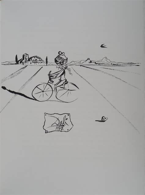 Salvador Dali Cycliste Surr Aliste Catawiki