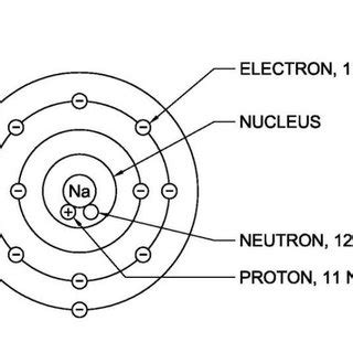 Sodium Atom Labeled