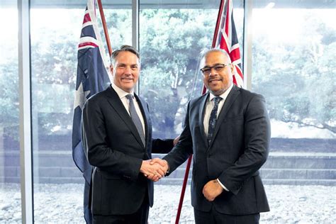 Australian NZ Defence Ministers Issue Joint Statement Following