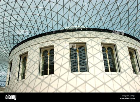 British Museum Reading Room In The Great Court Bloomsbury London Uk