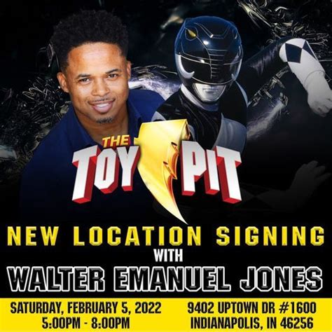 Black Power Ranger Walter Jones The Toy Pit Indianapolis In 2 5 22