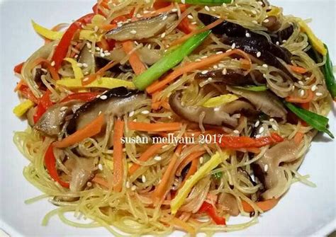 Resep Japchae Bihun Ala Korea Oleh Susan Mellyani Cookpad