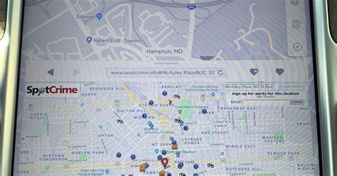 Spotcrime The Publics Crime Map Spotcrime Crime Maps On Tesla