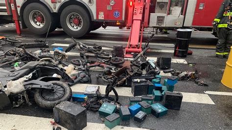 Nyc Building Fire Caused By E Bike Batteries Devices Responsible For Several Fires In Recent