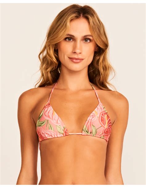 Top Bikini Cortininha Lacinho Anturio Triya