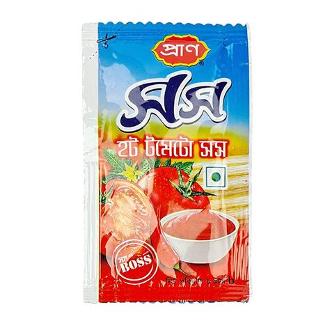 Pran Hot Tomato Sauce 8gm Arogga Ltd