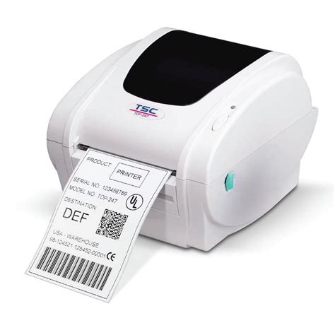 TSC TDP Series Performance Direct Thermal Desktop Printer TDP247 345