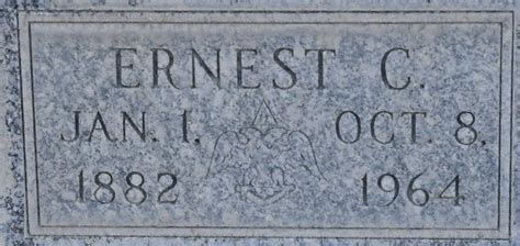 Ernest Clarence Stout M Morial Find A Grave