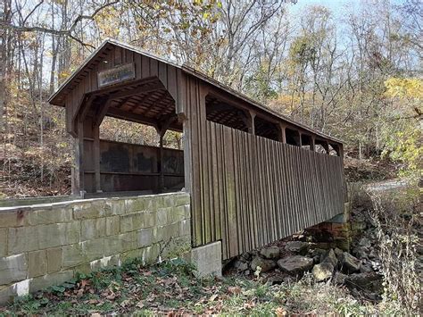 Herns Mill Covered Bridge Photograph by Charlotte Gray - Fine Art America