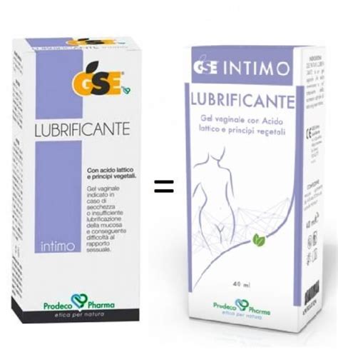 Lubrificante Intimo Gse 2x20ml In Gel Con Acido Lattico X Secchezza