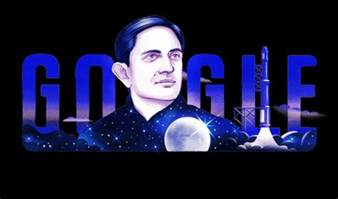 Google Doodle Celebrates Vikram Sarabhai S 100th Birthday INDIA New