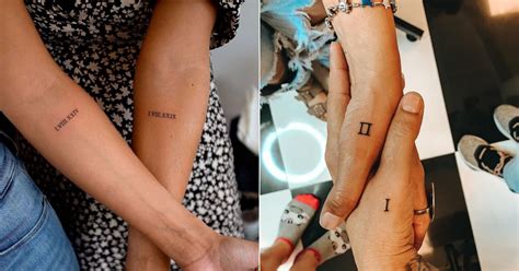 Small Matching Tattoo Ideas Popsugar Love