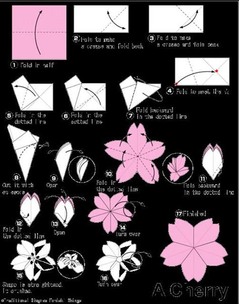 Cherry Blossom Origami Artofit