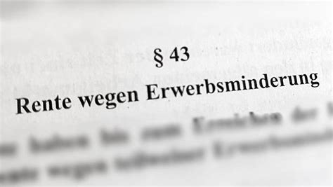 Erwerbsminderungsrente Antrag Und Voraussetzungen Volle Und