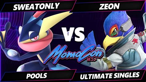 MomoCon 2024 SweatOnly Greninja Vs Zeon Falco Smash Ultimate