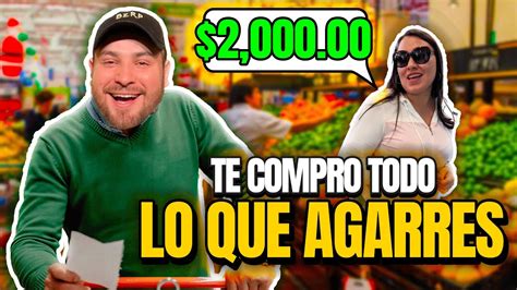 Agarra TODO LO QUE PUEDAS En 1 Minuto Y YO PAGO YouTube