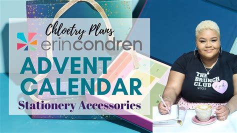 NEW Erin Condren Advent Calendar Chloetry Plans YouTube