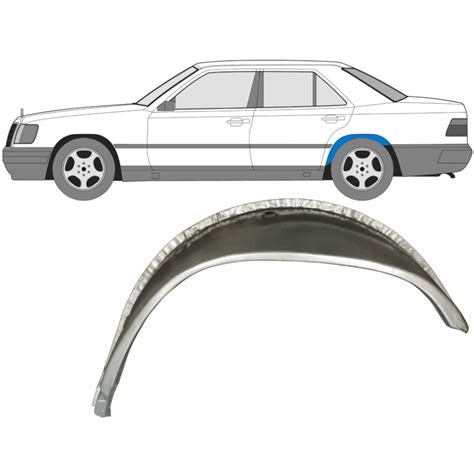 Mercedes W124 1984 Innen Radlauf Reparaturblech Links