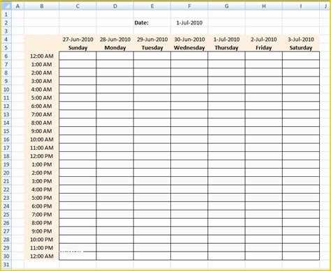 Printable Work Schedule Maker Litytronics